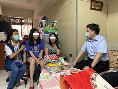 臺中犯保端午節前夕關懷馨生人