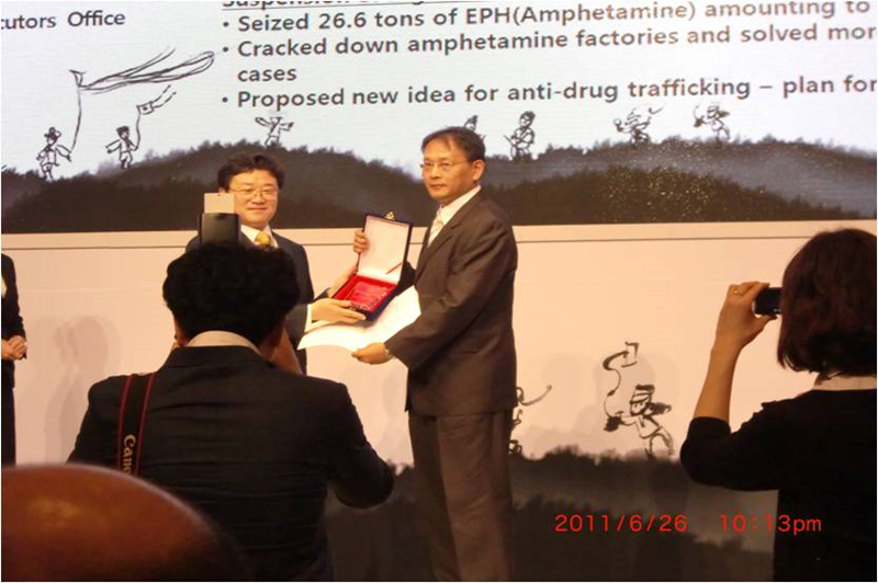 101年國際檢察官協會傑出檢察官獎王捷拓檢察官