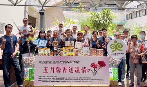 林檢察長錦村、廖主任委員學及活動參與人員合影留念