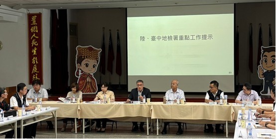 張介欽檢察長訪視大雅、大甲分局罷免查察