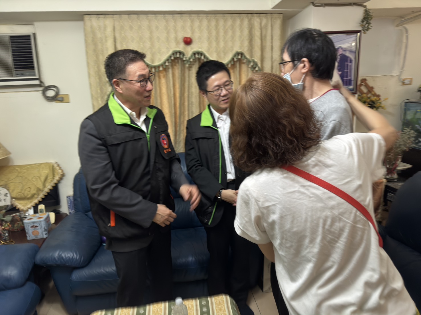 張介欽檢察長及楊銷樺主任委員關懷馨生人