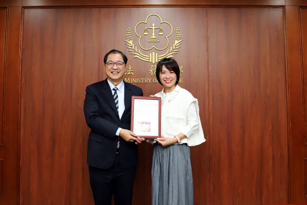 114年行政院第13波安居緝毒專案有功人員陳祥薇檢察官