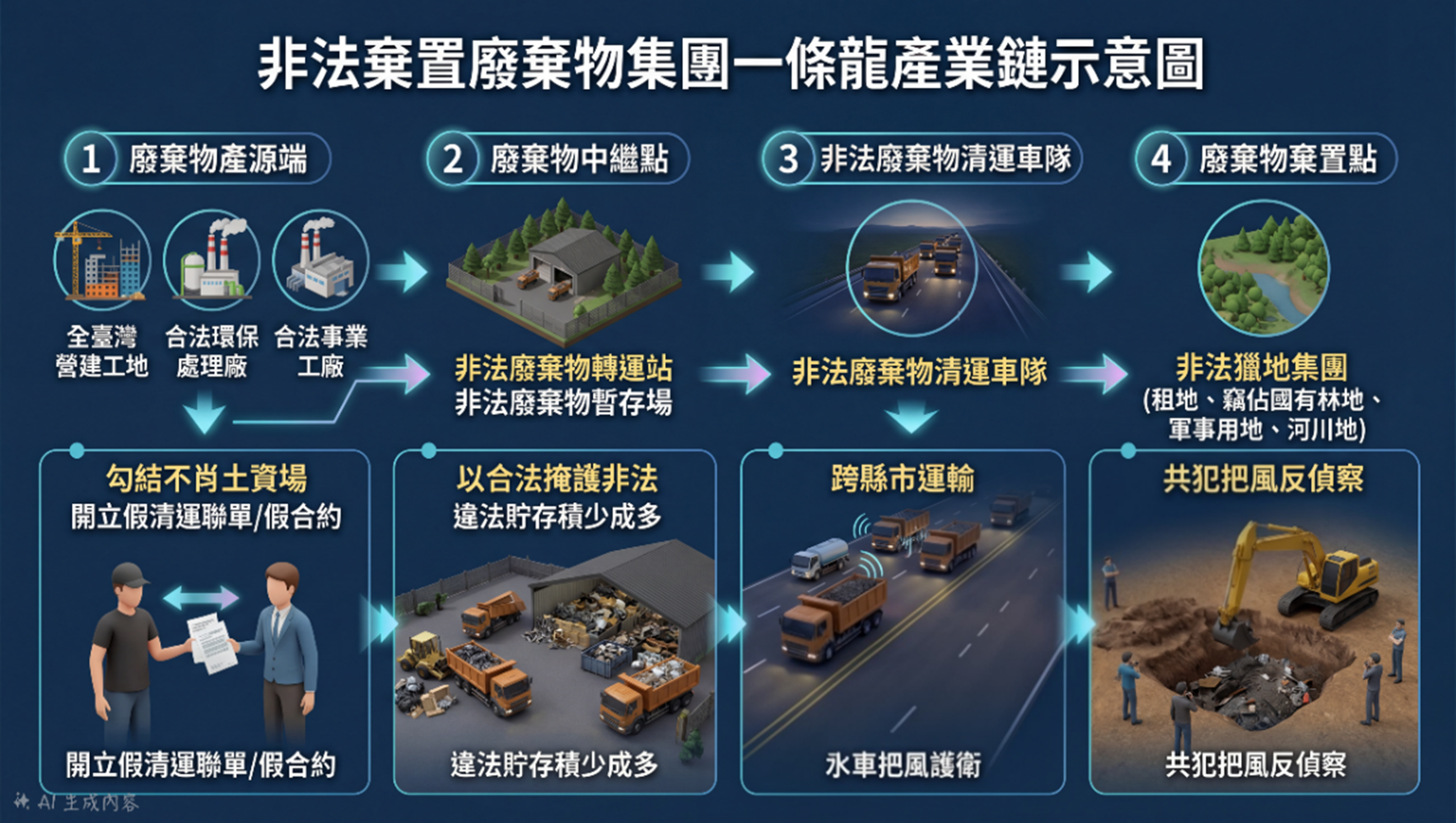 一條龍產業鏈示意圖