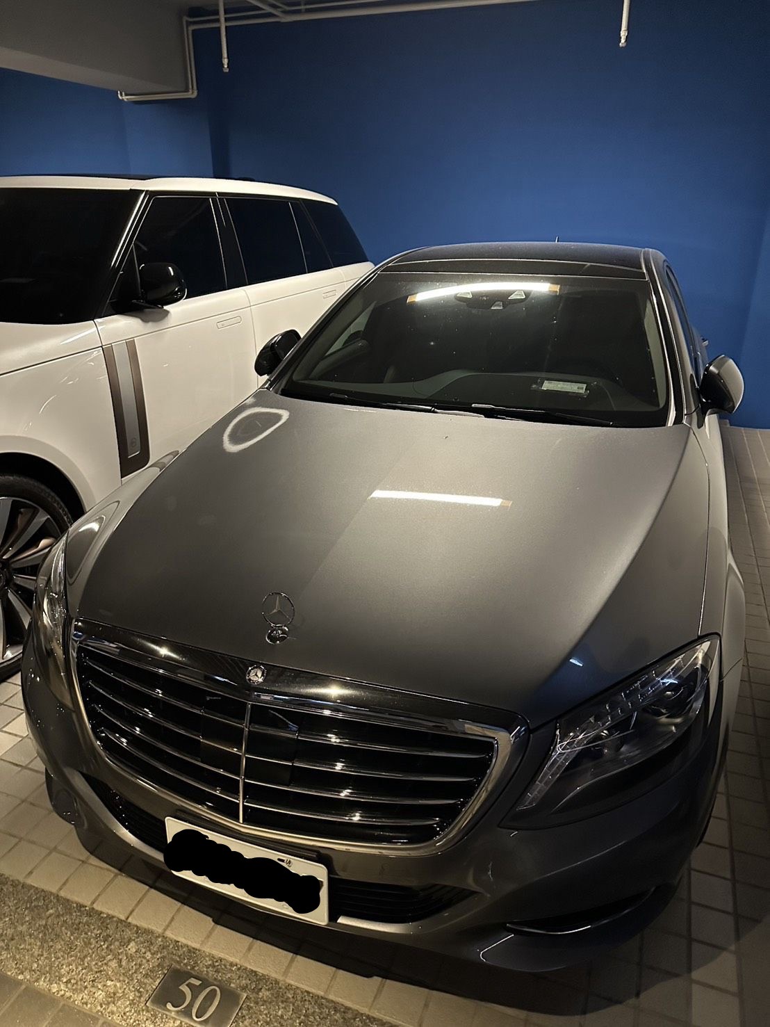 Luxury vehicles seized at the search site_1